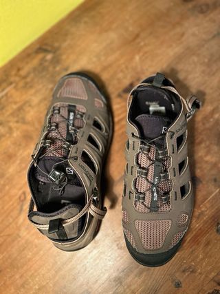 Sandalias Salomon Marrones