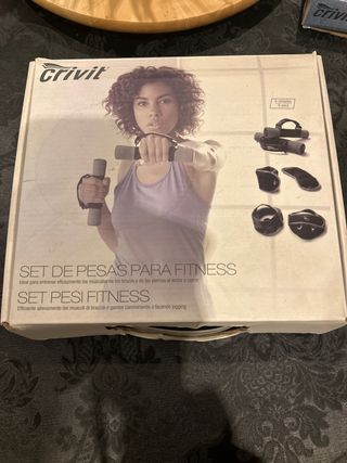 Set de pesas Crivit para fitness