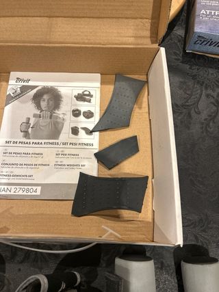 Set de pesas Crivit para fitness