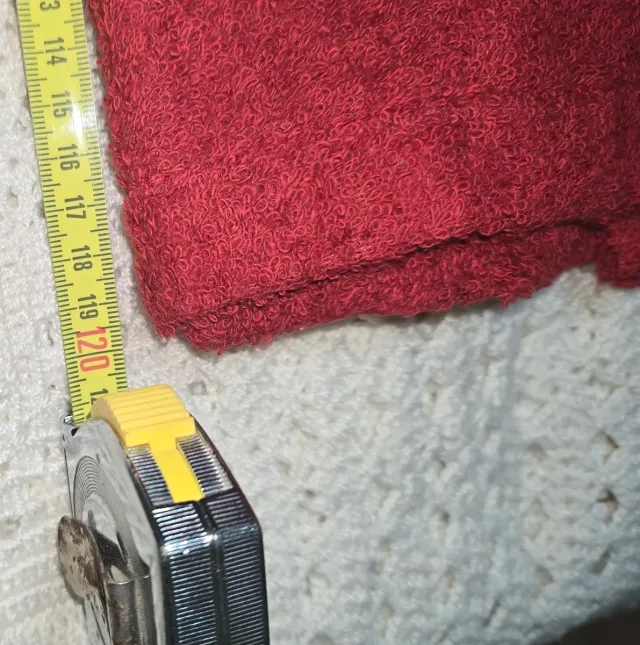 Albornoz Rojo Talla L Nuevo