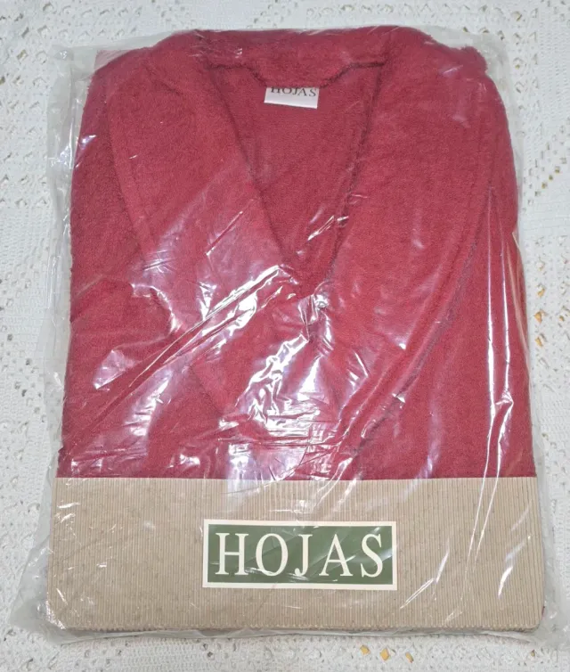 Albornoz Rojo Talla L Nuevo