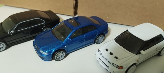 Lote 5 Coches Hot Wheels BMW M5, Audi S4...