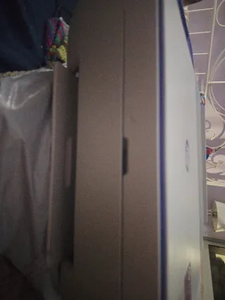 Impresora HP Blanca y Azul