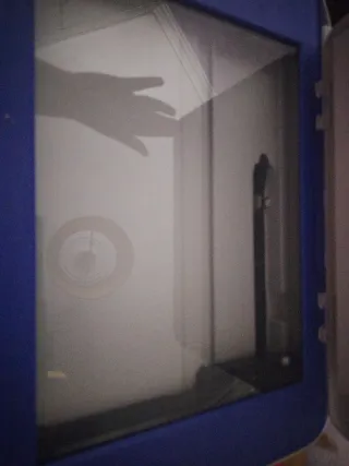 Impresora HP Blanca y Azul