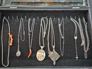 Collane Argento Corallo e Pietre