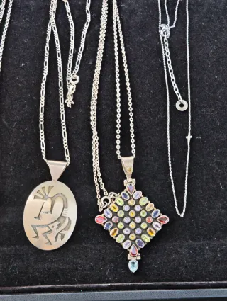 Collane Argento Corallo e Pietre