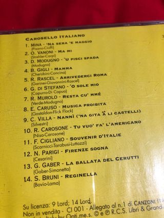 2 CD Canzoni Italiane - Fabbri Editori