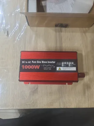 Inversor Corriente 12V/220V 1000W