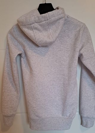 Sudadera Capucha Dublin Ireland Gris Talla XS