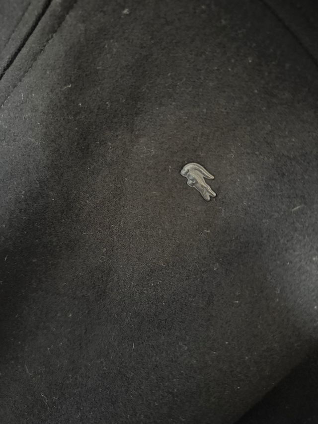 Giubbotto Lacoste reversibile nero taglia M