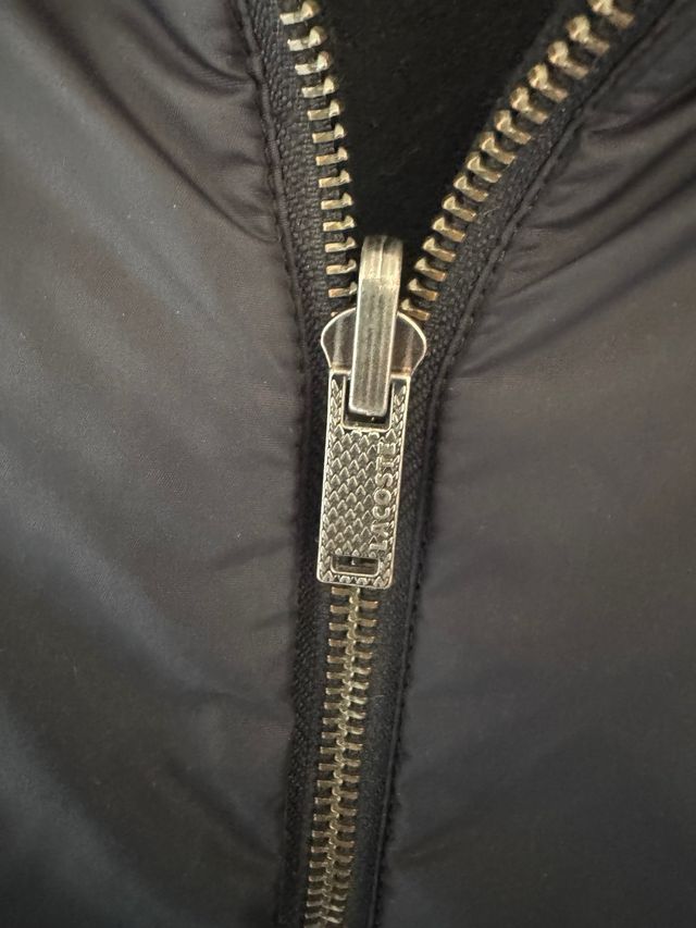 Giubbotto Lacoste reversibile nero taglia M