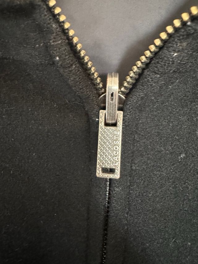 Giubbotto Lacoste reversibile nero taglia M