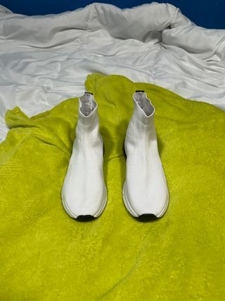 Botines blancos para hombre