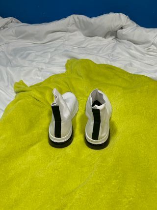 Botines blancos para hombre