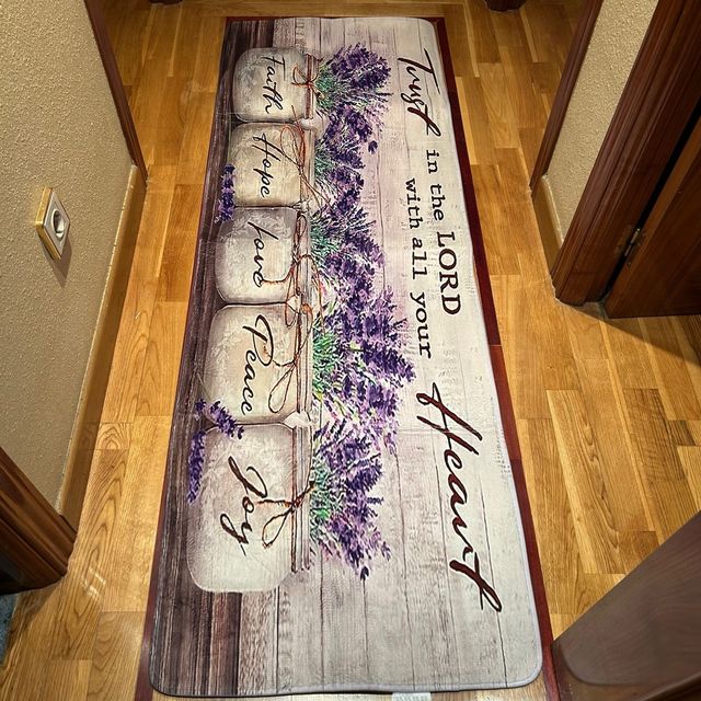 Alfombra Decorativa Mason Jar Lavanda
