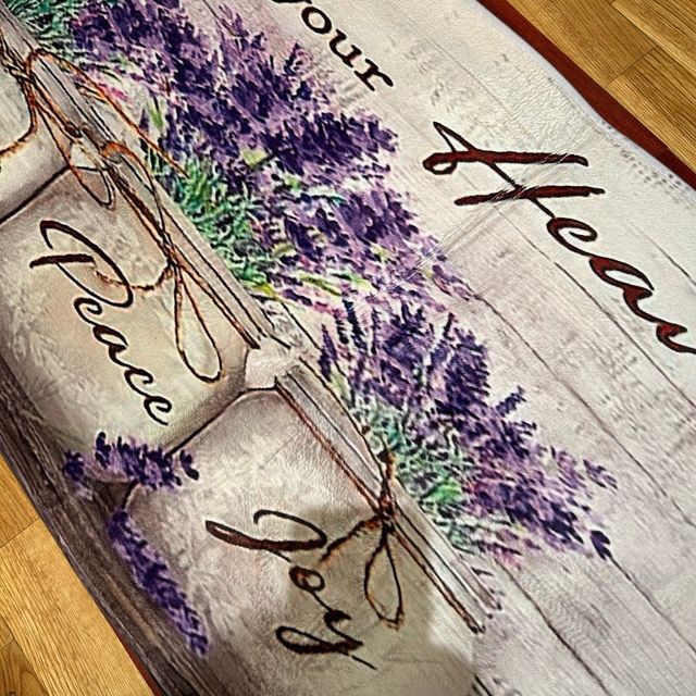 Alfombra Decorativa Mason Jar Lavanda