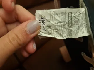 Patines Oxelo azul con cordones rosas