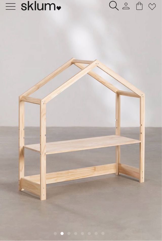 Mesa infantil madera SKLUM