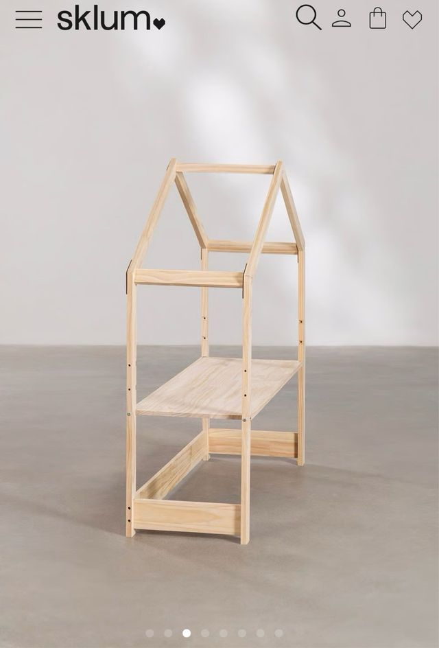 Mesa infantil madera SKLUM