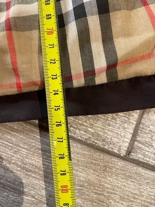 Gabardina Burberry Marrón Multicolor