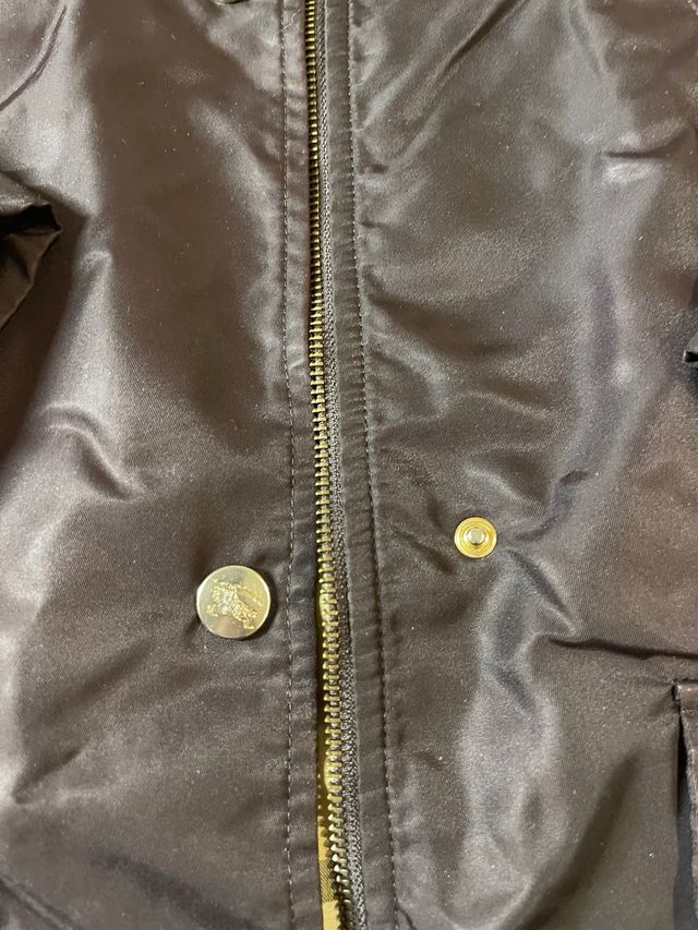 Gabardina Burberry Marrón Multicolor