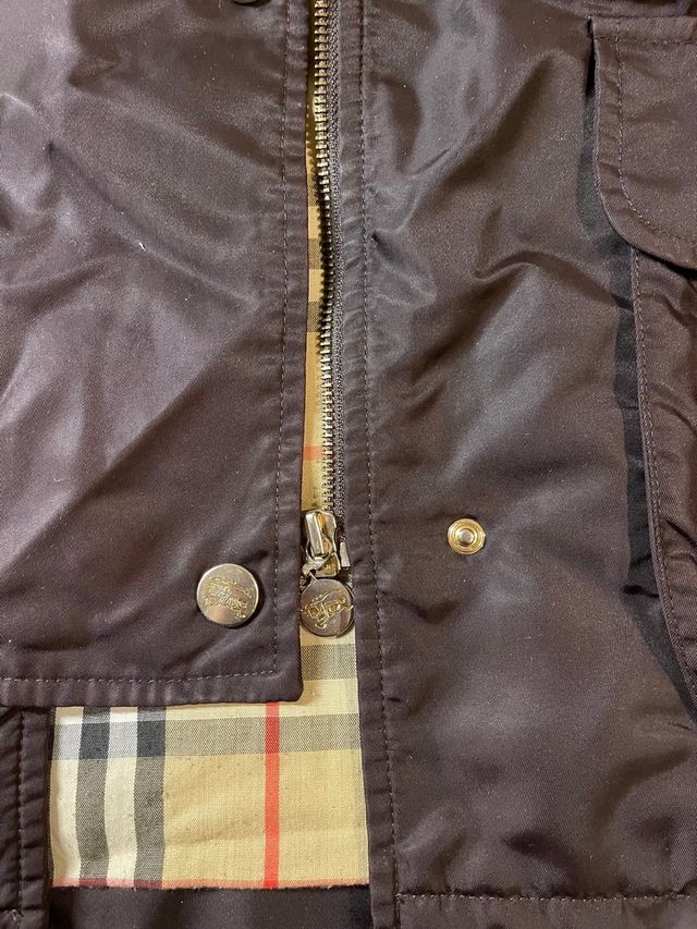 Gabardina Burberry Marrón Multicolor