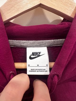 Sudadera con capucha Nike morada - Talla M