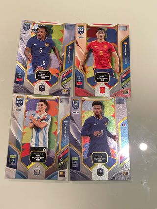 Lote 4 Cromos FIFA 365 Adrenalyn XL