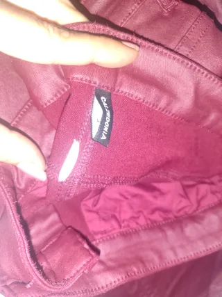 Pack pantalones grisesy burdeos