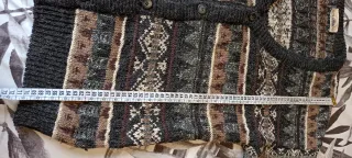 Cardigan Colorado Lana Alpaca Vintage XL