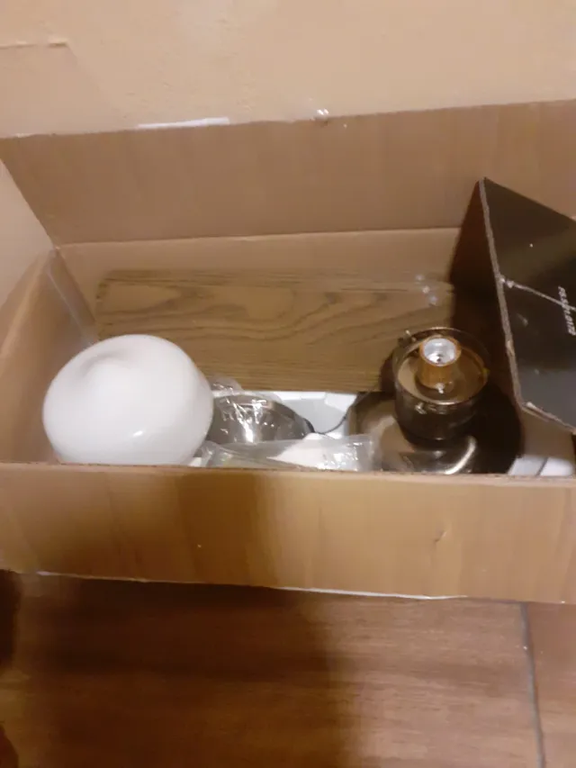 Ventilador de techo madera y metal