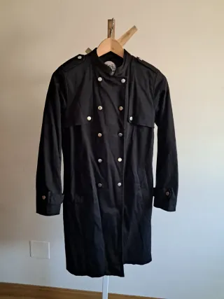 Gabardina Almatrichi Mujer Negra