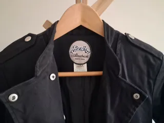 Gabardina Almatrichi Mujer Negra