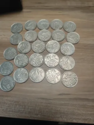 Monedas 25 Pesetas 1957