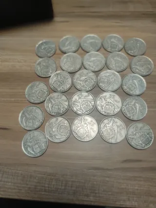 Monedas 25 Pesetas 1957
