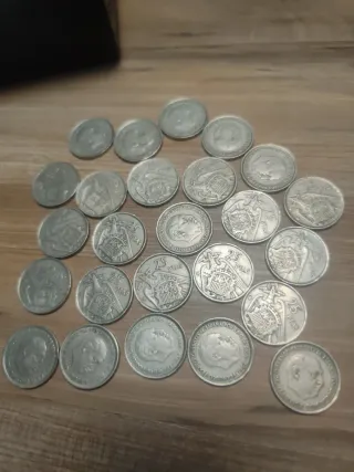 Monedas 25 Pesetas 1957