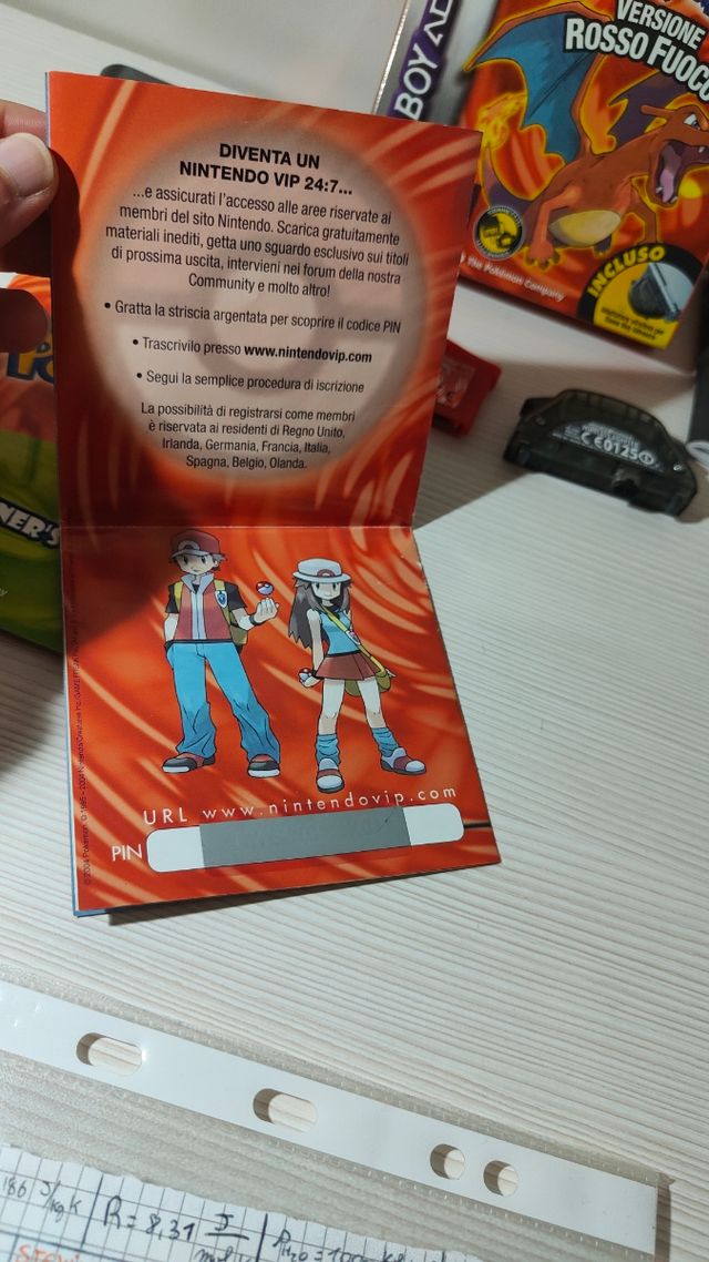 Pokemon Rosso Fuoco Game Boy Advance