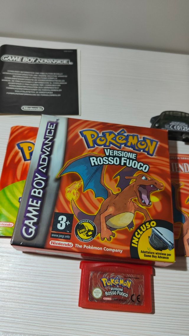 Pokemon Rosso Fuoco Game Boy Advance