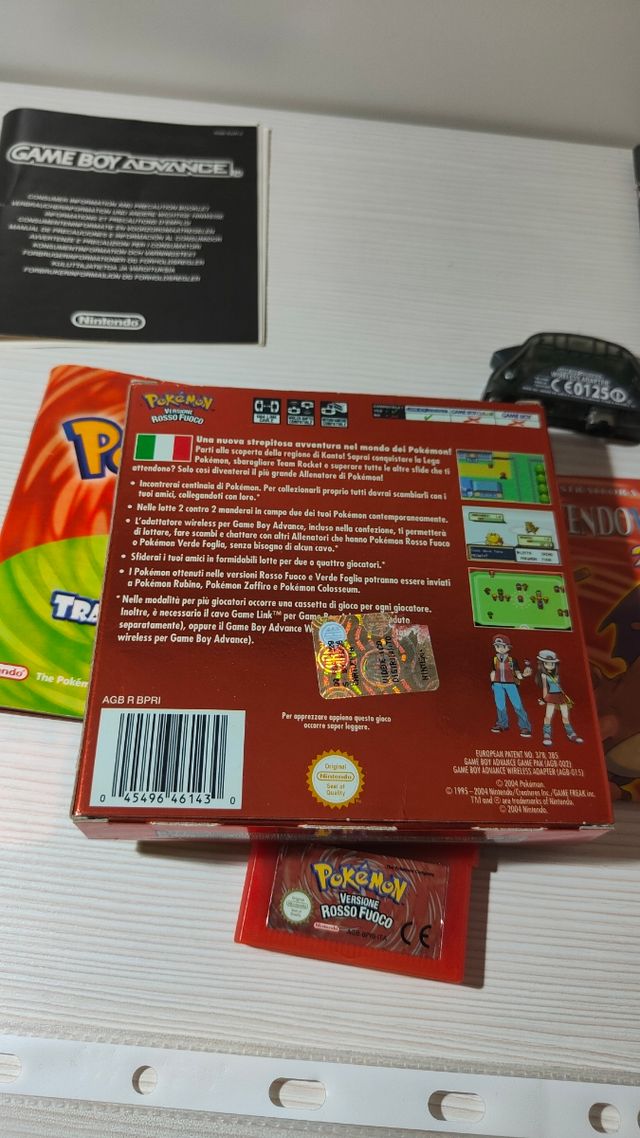 Pokemon Rosso Fuoco Game Boy Advance