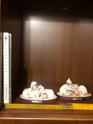 Set Cani e Gatti in Ceramica