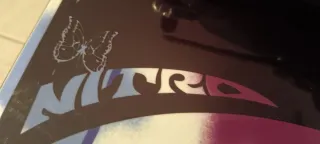 Snowboard Nitro con custodia