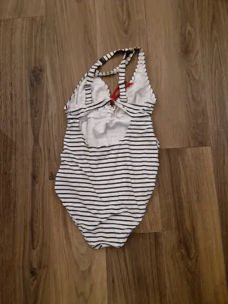 Bañador premamá rayas Ll