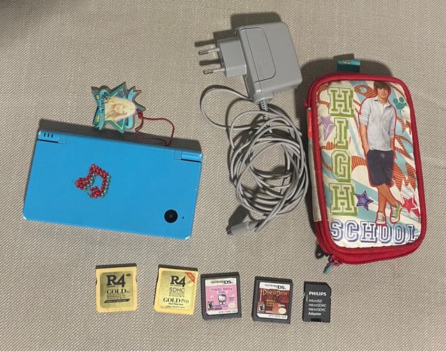 Nintendo DS Azul con Accesorios
