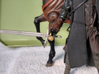 Aragorn y Brego - Figuras ToyBiz (ESDLA)