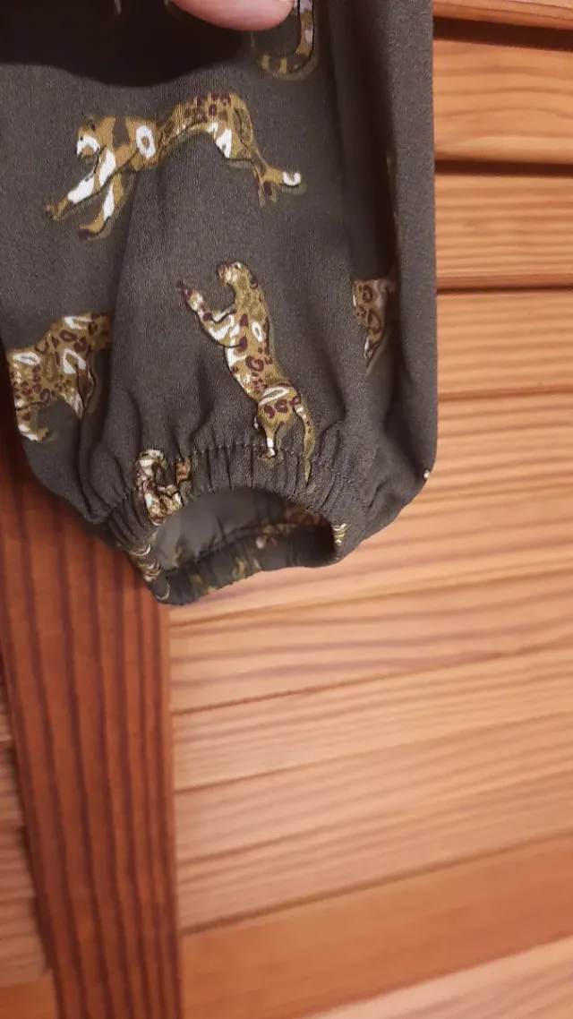 Blusa Otoñal Estampada Talla L