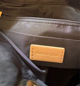 Borsa Bimba y Lola nera/blu scuro