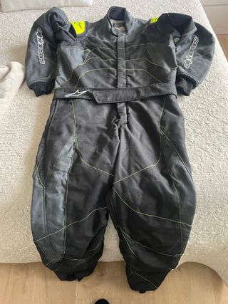 Mono Alpinestars Negro y Amarillo