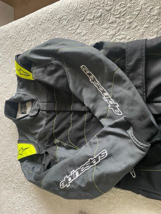 Mono Alpinestars Negro y Amarillo