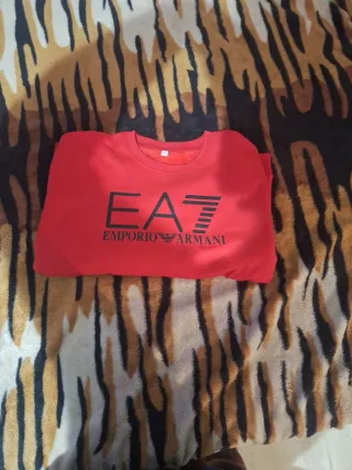 Sudadera Emporio Armani Roja