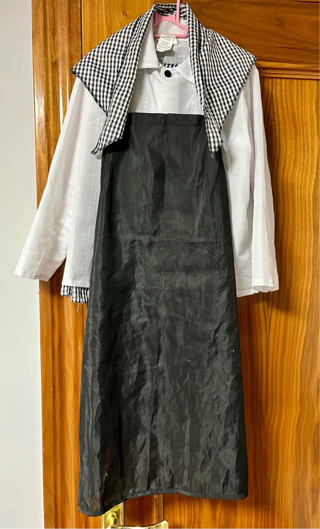 Disfraz completo Castañero Niño, talla 5-6 Años.